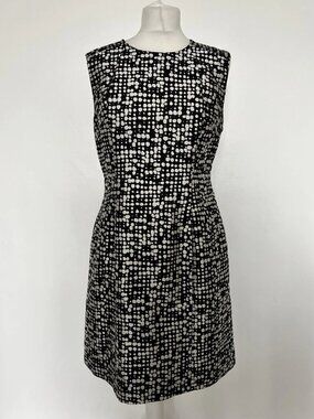 Black and silver "blowhole" lamp-style dress
